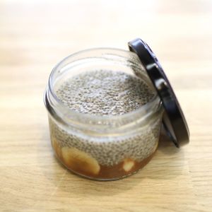 perles de chia chocolat banane. prix : 3,50€ at rawcoco in La Rochelle