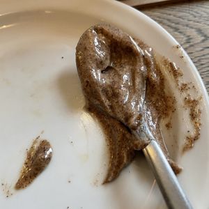 Banana bread served with cinnamon butter at The Grand Howl in East London