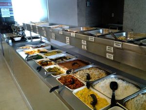 buffet at Naturama Gourmet in Brasilia