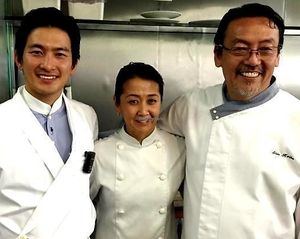 Chefs at Yuzuan in Brasilia