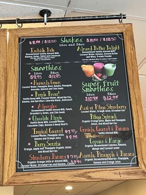  at Eastside Juice Bar in Bishop