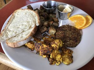 Classic Breakfast. Very delicious aswell. at Flora Kitchenette in Louisville