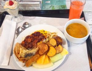 Buffet at O Canteiro in Setubal