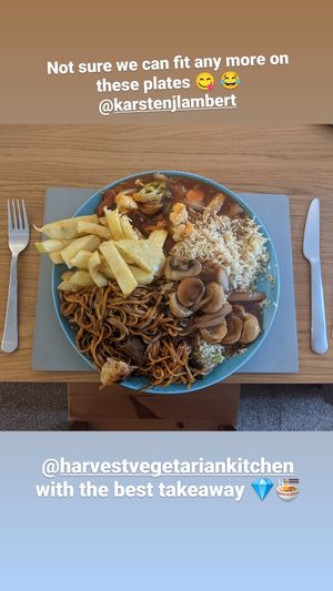  at Harvest Vegetarian Kitchen in Wrexham