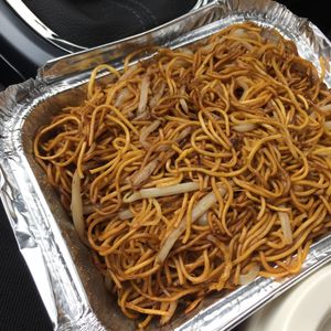 Side order of Noodles and Beansprouts. at Harvest Vegetarian Kitchen in Wrexham