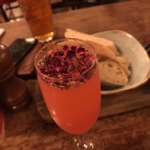 English Rose cocktail  at The Cosy Club in Bath