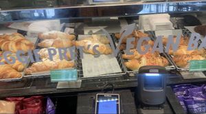 vegan pastry selection   at Pret a Manger - Broadwick St in London