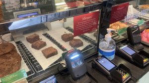 vegan pastry selection   at Pret a Manger - Broadwick St in London