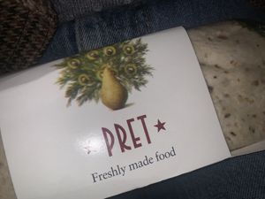 wrap  at Pret a Manger - Broadwick St in London