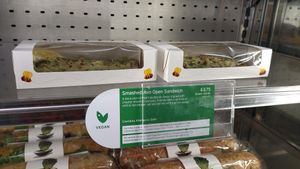 Toast avo at Pret a Manger - Broadwick St in London