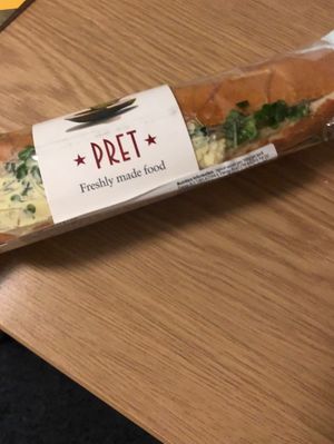   at Pret a Manger - Broadwick St in London