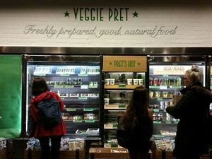 selection at Pret a Manger - Broadwick St in London