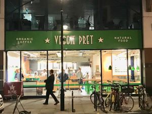 store front at Pret a Manger - Broadwick St in London