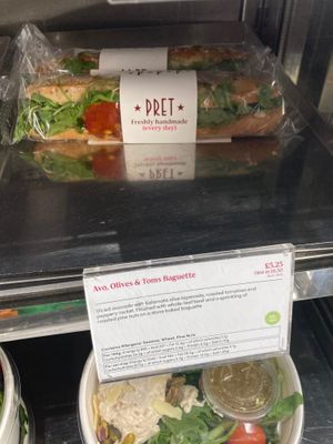  at Pret a Manger - Broadwick St in London