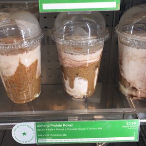 Almond Protein Powder Shake at Pret a Manger - Broadwick St in London