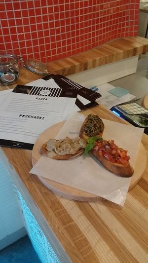 apettizers at Czerwony Piec in Gdynia