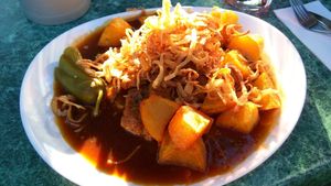 Zwiebelrostbraten at Gasthaus Hansi in Vienna