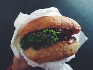 New Guru Burger at Lord of the Fries in Haymarket