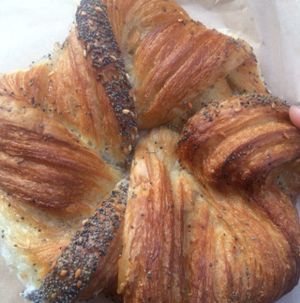 sweet puff pastry  at Det Rene Brød - Kronprinsessegade in Copenhagen