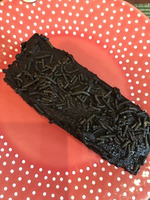 Vegansito: Mexican gansito cake made vegan  at Sirena Morena in Cancun