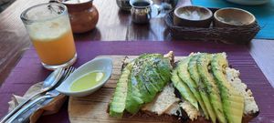 Breakfast at Sirena Morena in Cancun