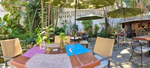 The dining area at Sirena Morena in Cancun