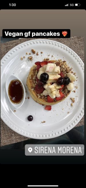 Pancakes   at Sirena Morena in Cancun