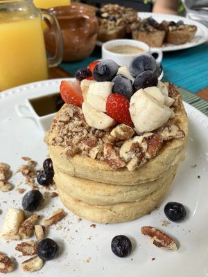 Hot cakes  at Sirena Morena in Cancun