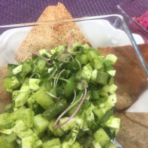 aguachile at Sirena Morena in Cancun