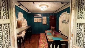 inside at Sirena Morena in Cancun