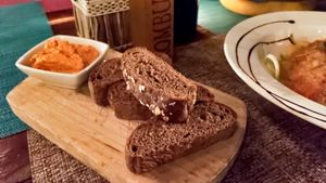 bread at Sirena Morena in Cancun