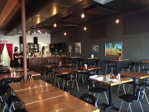 Inside Dining Area  at Pizzeria Barbarella  in Vancouver
