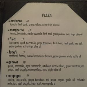 Veggie Pizzas which can be made Vegan  at Pizzeria Barbarella  in Vancouver