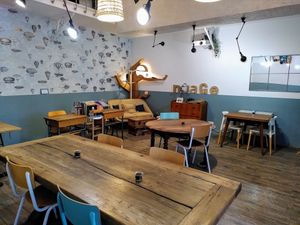 Interior at Nuage Cafe in Paris