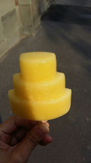 Pineapple popsicle! at Marinela - Gelato Artigianale in Bratislava