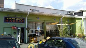 Entrance at Lemon Street Market in Lancaster