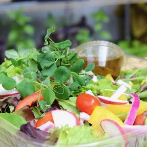 Takeout food from our kitchen is always made with non-GMO ingredients.  at Lemon Street Market in Lancaster