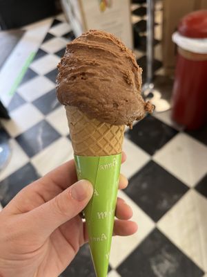 Chocolate orange   at Manna Gelats in Barcelona