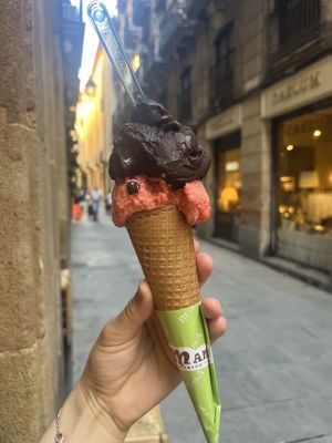  at Manna Gelats in Barcelona