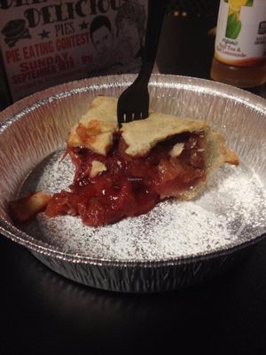 Strawberry rhubarb pie at Dangerously Delicious Pies - O'Donnell St in Baltimore