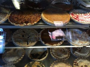 some of the sweet pies at Dangerously Delicious Pies - O'Donnell St in Baltimore