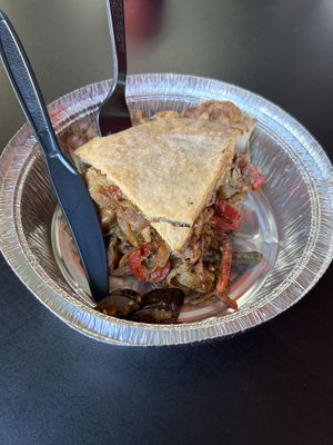 Spicy vegan Thai  at Dangerously Delicious Pies - O'Donnell St in Baltimore