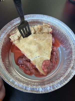 Strawberry rhubarb  at Dangerously Delicious Pies - O'Donnell St in Baltimore
