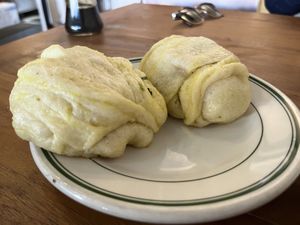 Tingmo (Steamed Bread)  at Cafe Tibet in Berkeley
