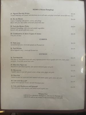   at Cafe Tibet in Berkeley