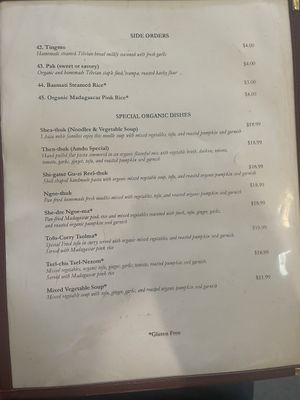   at Cafe Tibet in Berkeley