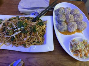   at Cafe Tibet in Berkeley