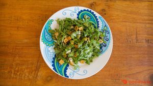 Protein Salad mix at Cafe Tibet in Berkeley