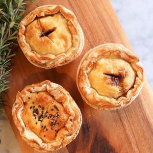vegan pies at Wholefoods Merchant in Melbourne