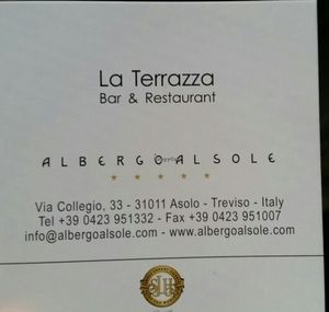 La Terrazza at La Terrazza in Asolo